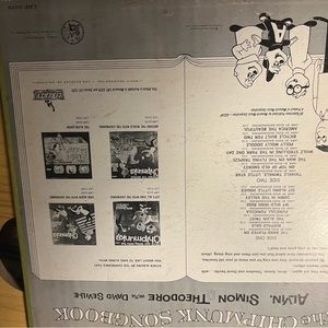 The Chipmunks vintage vinyl record - Liberty